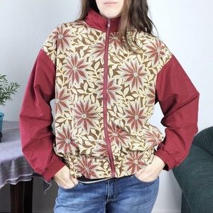 Solare Sporta • vintage floral lightweight jacket